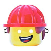 Ryškus oranžinis ir raudonas Roblox Cosplay vaikiškas kombinezonas su kauke ir pirštinėmis Orange Jumpsuit Only,120cm blue