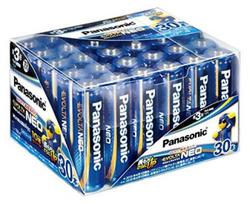 Panasonic Alkaline AA Panasonic EVOLTA NEO Batteries, Size, 30-Pack, LR6NJ/30SH