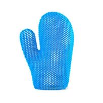 Exfoliating Shower Glove With Colorful Honeycomb Weave And Tpu High Elasticity Antibacterial Material Gentle Safe And Durable as the picture black