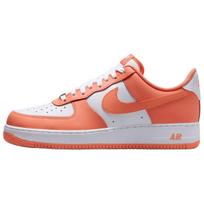 Nike Air Force 1 Support Skateboard Shoes Men's White Orange FJ4146-127 42.5 oranžinė
