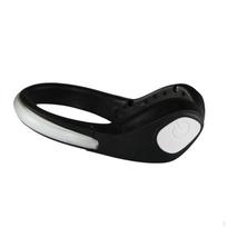 LED Shoe Clip Light for Running, Strobe and Steady up Running Joggers Men black
