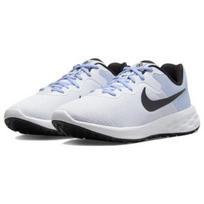 Nike Revolution 6 Next Nature žemi futbolo pilki kobalto laimės - DC3728-014 EU 42 pilka spalva