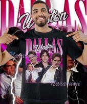 Limited Dallas Winston Vintage T-Shirt and kids tshirt, Gift For Woman and Man Unisex T-Shirt and kids tshirt 3XL black