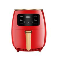 Korean Airfryer 110V Multifunctional Electric Fryer, Large Capacity French Fry Maker black