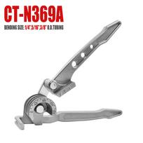 180° Pipe Bender, Suitable For Imperial 3/8, 1/4, 5/16, And Metric 6/8/10mm Fine Copper, Brass, Steel, And Aluminum Pipes 275mm gray