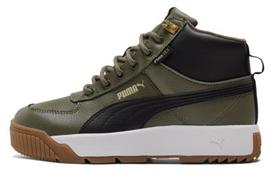 PUMA Tarrenz Sb Breathable Stay Warm Non Slip Mid Tops Casual Skateboarding Shoes Unisex Green 370552-08 40.5 black