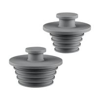 Shower Outlet Cover Cap Silicone Seal with Round Pull Top for Bath Area and Floor Opening Coverage in Daily Use juoda