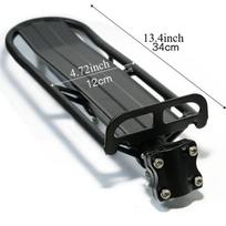 Universal MTB Bike Luggage Carrier Aluminum Alloy Bicycle Rear Shelf Bracket Adjustable Rear Seat Cargo Rack Bike Accessories juoda
