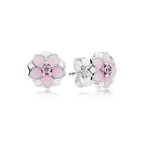 Pandora Magnolia Flowers Earrings 290739PCZ rožinė