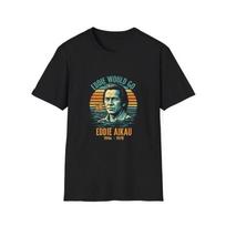 Eddie Would Go Marškinėliai Aikau Banglenčių Sportui Unisex Ir Unisex L gray