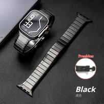 Luxury Metal Band For Apple Watch Ultra 3 49mm Business Stainless Steel Strap for Iwatch Series 11 10 9 8 7 6 5 4 SE3 42mm 44mm 45mm 46mm Series 11/10 46mm juoda