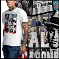 AL Capone Gangsteris Mafia Nusikaltėlių Bosas Gangsteris Karalius Unisex Marškinėliai XXL gray