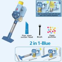Kids Simulation Electric Vacuum Cleaner Cleaning Set For Toddlers Role Play Housekeeping Educational Toys Girl Boy Gifts gray