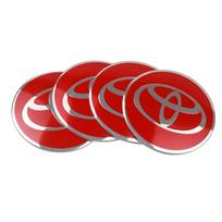 4 vnt. 56 mm automobilio ratlankio centrinės apsauginės dangtelio lipdukai, stiliaus aksesuarai, skirti Toyota Prado Yaris Hilux Verso Fortuner Supra Corolla Camry PM1