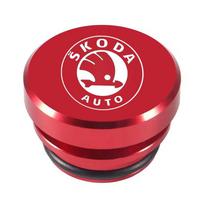 Universali automobilio žiebtuvėlio mygtuko apsauga Skoda Kodiaq Karoq Superb Fabia Kamiq Octavia Citigo Yeti Rapid Scala Vision dncp95 sidabras