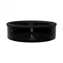Flipbelt Lengvas bėgimo juosmens krepšys, Lauko sporto telefono dėklas, Dviračių diržas, Juodas, M juoda