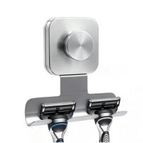 Square Suction Cup Razor Holder Wall Mounted Bathroom Shaver Hanger  Washroom Wall sidabras