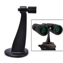 1 vnt. Universalus pilnai metalinis adapterio laikiklis trikojui žiūronams, teleskopui N/A black