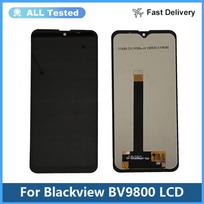 Pilnas LCD ekrano ir skaitmenintuvo surinkimas, skirtas Blackview BV9800 BV9800 Pro gray