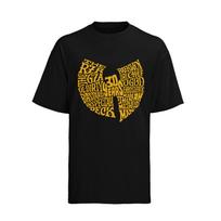 Wu Tang Clan Concert RZA Eminem 2 Pac USA Hip Hop Men's T-Shirt Mens Womens Tees Top S-XXXL S brown