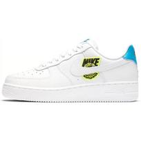 Nike Air Force 1 Low '07 Worldwide Pack White Blue Volt Women's CT1414-101 36.5 white