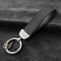 For Toyota GR 86 Supra Yaris RAV4 Prius Corolla C-HR Camry Auris Camry Fortuner Car Logo Keychain Keyring Pendant Gift Key Chain OH9 black