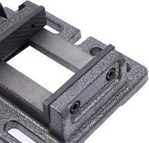 Topway gręžimo spaustuvas, stulpelio stalo gręžimo spaustuvas 6 colių 150 mm profesionalios kokybės amerikietiško tipo frezavimo staklėms, gręžimo presui 403246