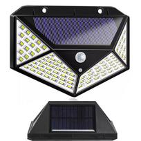 Saulės lempa 100 LED su twilight judesio jutikliu