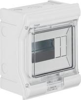 Modulinė paviršinė elektros dėžutė 1x6, Ip65, Uv atspari, pilka