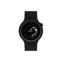 SWATCH Unisex 47mm Skeleton Watch SB03B100 SB03B100 Black Strap black