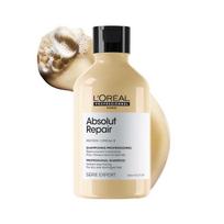 L'Oréal Professionnel Absolut Repair Shampoo for Dry & Damaged Hair | Professional shampoo for Strengthening and Repairing Hair, With Protein & Ome beige