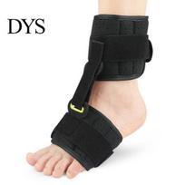 Pain Relief Fasciitis Splint Plantar Night Sock with Fastener Tape Adjustable Universal Achilles Tendonitis Foot Support Brace Device B black