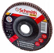Šlifavimo diskas Schmith 125 mm, P40, plienui