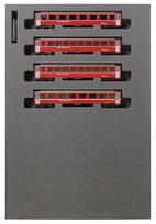 KATO N Gauge Alps Red Passenger Car Ew I Set Model Railway Passenger Car 4-Car Add-on 10-1414 black