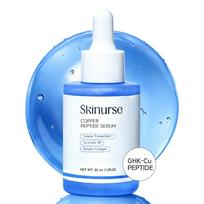 Blue Copper Peptide Repair Serum: Collagen Facial Liquid for Anti-Wrinkle Firming white