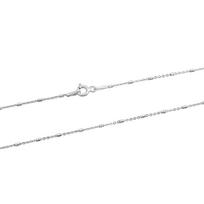 Sidabrinė grandinėlė be akmenų, gaminio svoris 1,94 g (2172208) 40cm