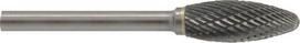 Karbidinis rotacinis frezas liepsnos formos 8x19mm, 6mm kotas