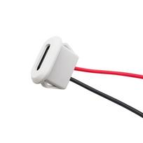 3A High Current Plug  Type-C Connector USB-C Charger Female  Card Buckle
