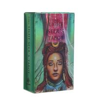 Tarot Cards Deck Hologram Paper English Version Fate Divination Board Game Toys