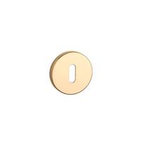 BB Rozetė APRILE R SLIM 7MM GOLD PVD - poliruotas auksas