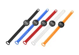 Silicone Sauna Lock Wrist Strap 75 black