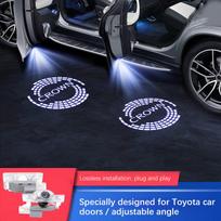 Car Door Welcome Light Led HD Projector Lamp Courtesy Light For Toyota Crown JZS171 JZS171W JZX175 JZX171 GRS200 GRS181 GRS182 SE0 2PCS