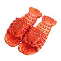 Creative Lobster Flip Flops For Fun Pool And Beach Parties 42-43 red