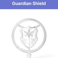 KATSEYE Oficialus šviesos pagaliukas Dream Charm Guardian Shield white