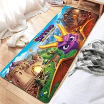 Žaidimai S-Spyro Drakonas Durų kilimėlis Vaikų kambarys Miegamojo dekoracija Balkonas Neslystantis durų kilimėlis Svetainės durų kilimėlis Plotinis kilimas 40x60cm blue