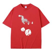 Rapper Baby Keem CAINO CASINO Album Graphic T Shirt Unisex Women Fashion Hip Hop Oversized Tshirts Male Casual Vintage Streetwear 4XL red