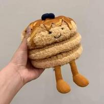 Karštas pardavimas 28cm Gimtadienio torto lėlė Pliušinė lėlė Žaislas Dovana Animacinio stiliaus Vaikų skudurėlio lėlė Pakabukas Lėlė Su gimtadieniu Dovana
