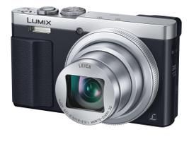 Panasonic LUMIX DMC-TZ70-S Compact Digital Camera, Silver, 30x Optical Zoom, 12.1MP, Full HD Video