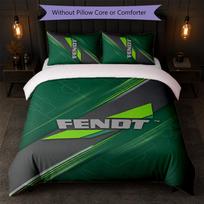 Fendt Print 3Pcs Bedding Set Duvet Cover With Two Pillowcases Soft Bed Linen For Household Bedroom 135cm*200cm