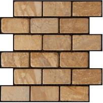 Lengvi PVC lipnios 3D sienų plokštės Drėgmei atsparios 3D dirbtinio mūro sienų plokštės Akcentinės sienos Style-D beige